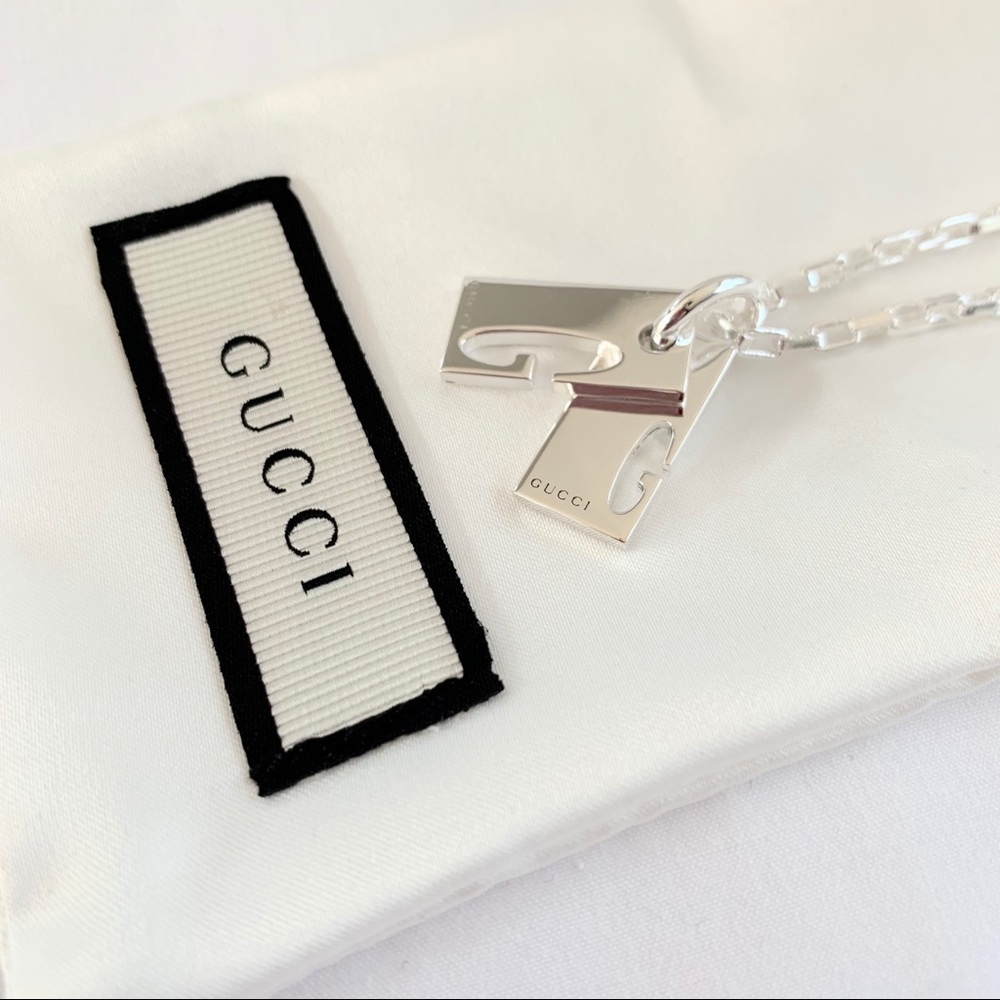 NEW authentic GUCCI sterling silver G bracelet - Picture 3 of 8